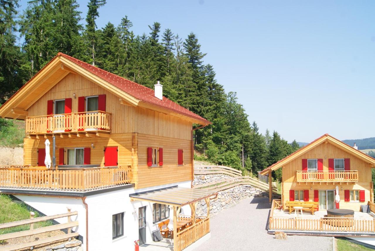 Bergchalet Am Waldrand - Pool, Sauna & Kamin Pöllauberg Exterior foto